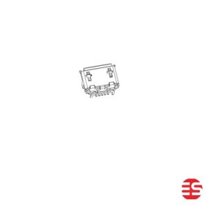 MICRO USB 5P FEMALE SMT B TYPE without post and shell legs 4 pin through hole type